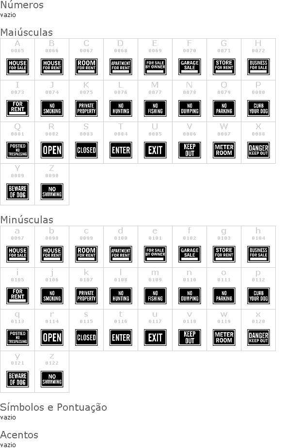 All Purpose Signs JL