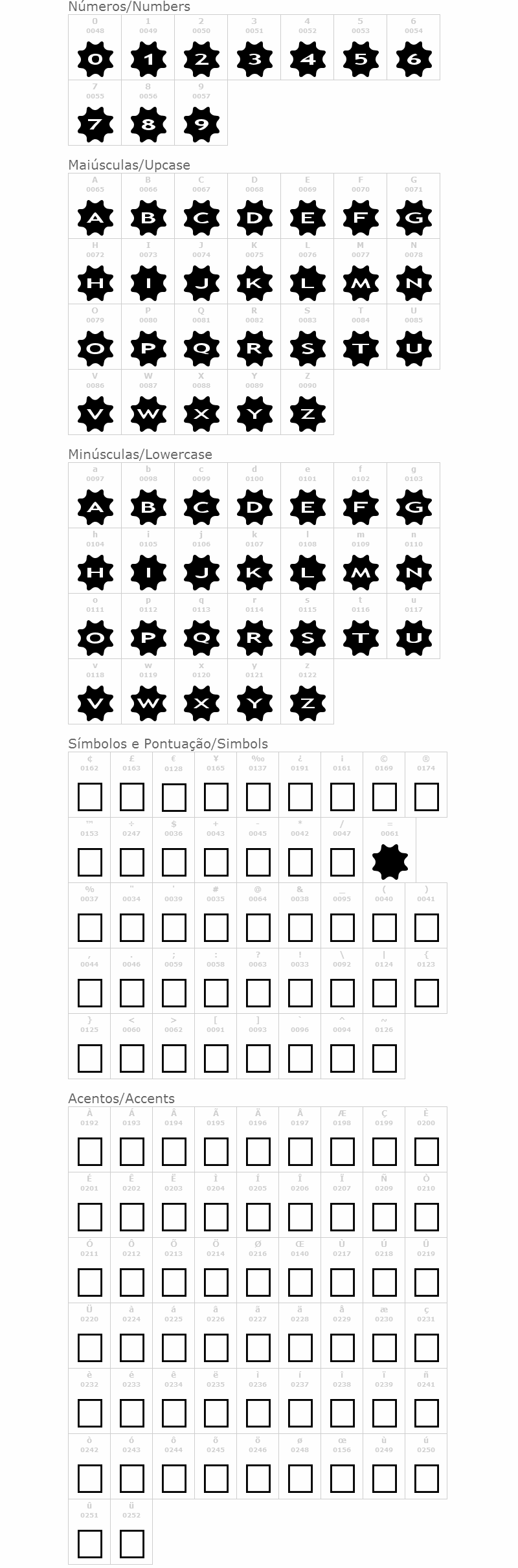AlphaShapes stars 4