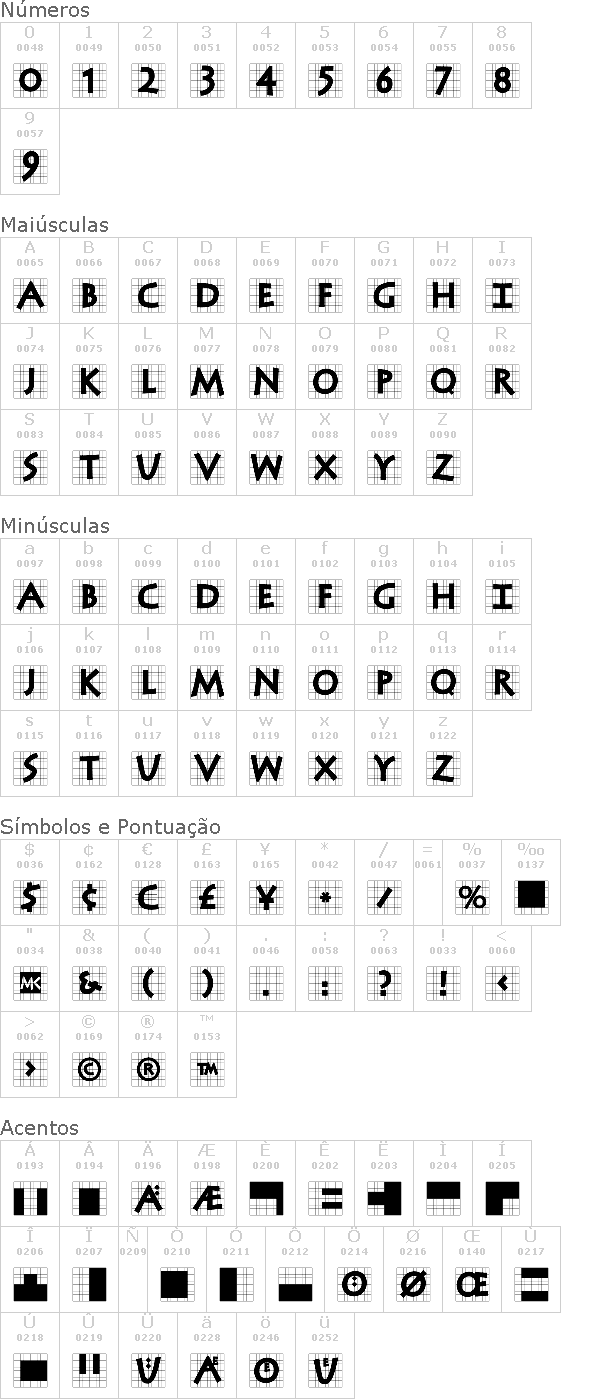 Antiqua In Grid