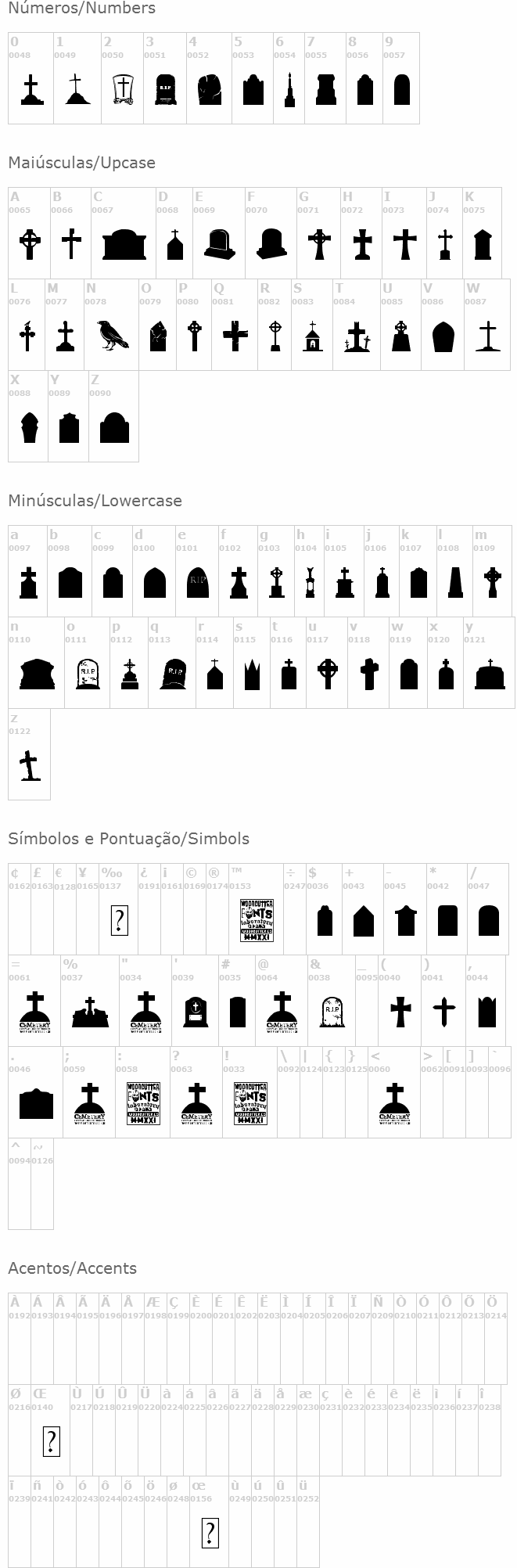 Cemetery Icons
