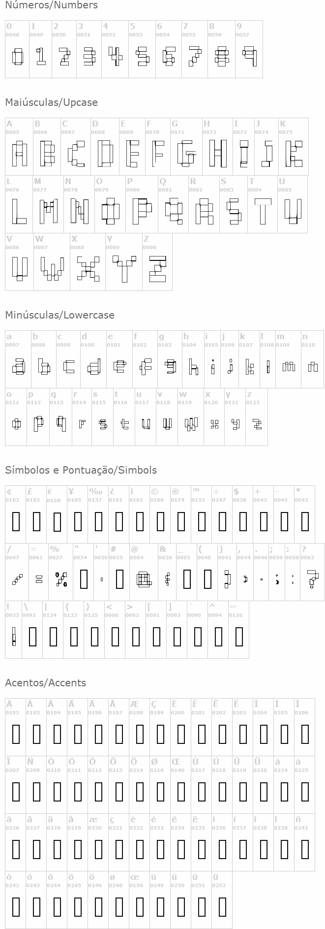 Cube Font