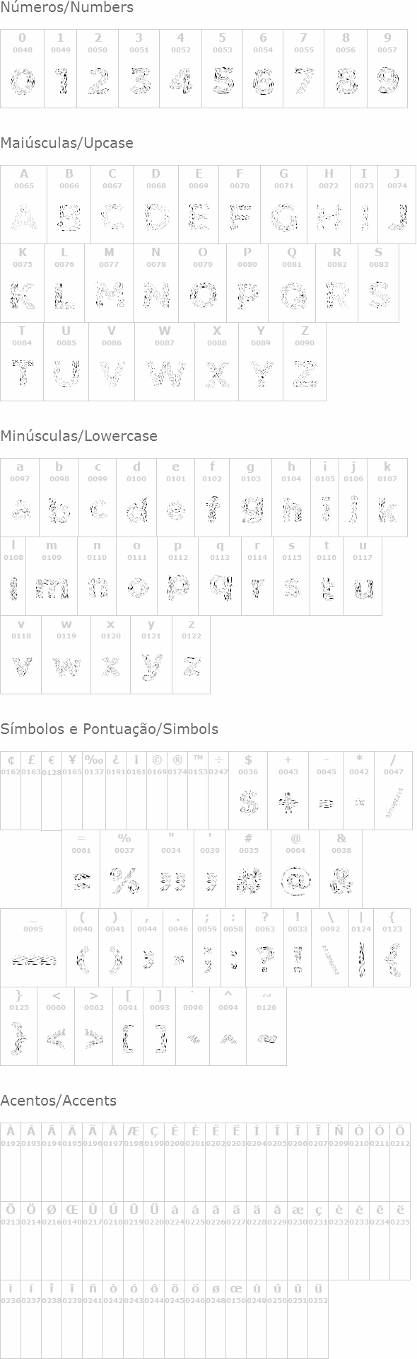 Elmars Hairy Typeface