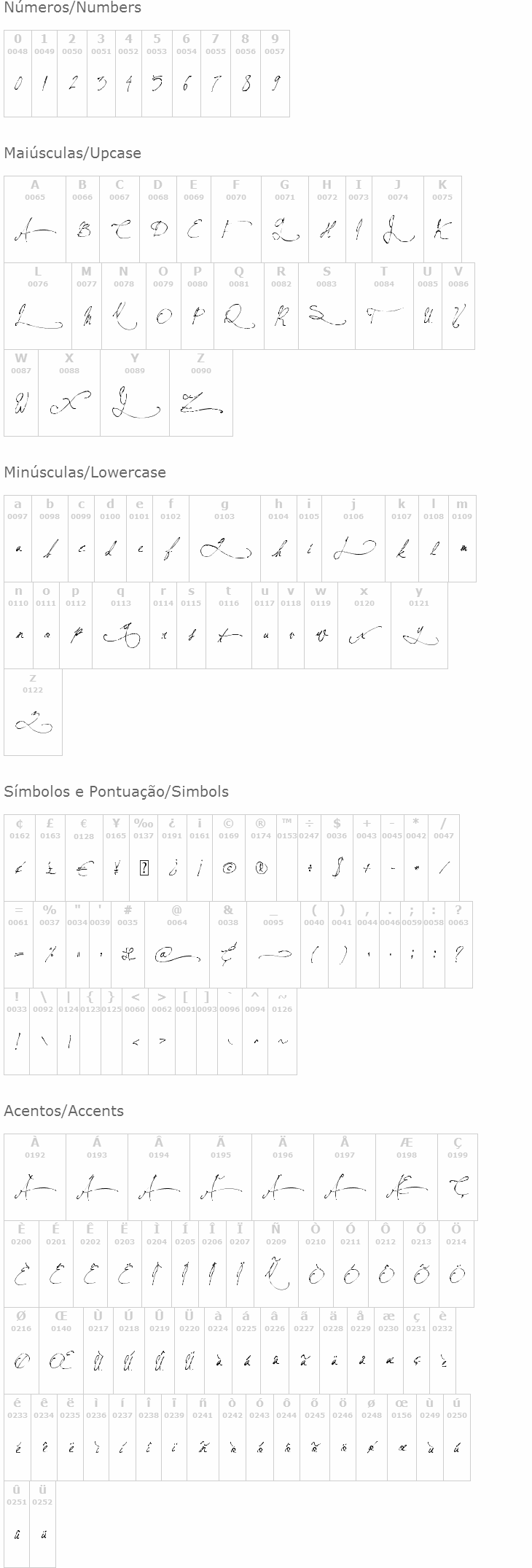 Jellyka BeesAntique Handwriting