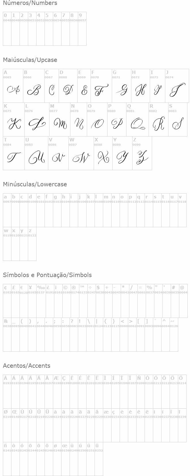 Monogram A to Z