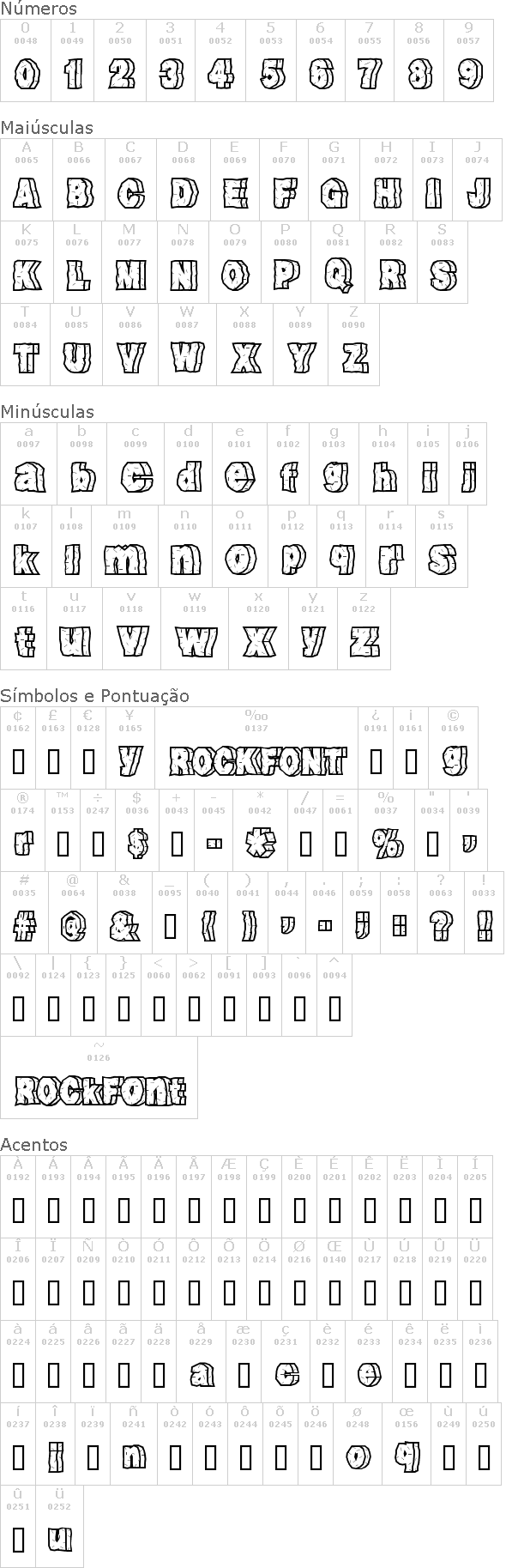 Rock Font