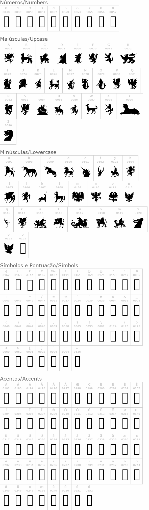 SL Mythological Silhouettes