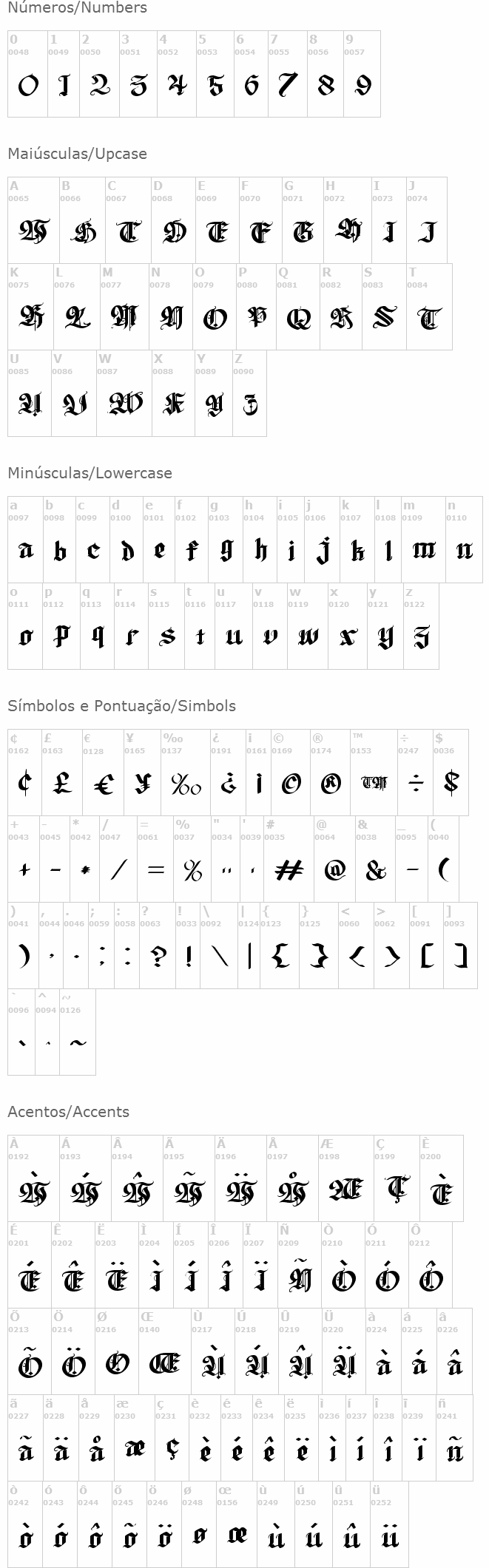 Wolfhagen Blackletter